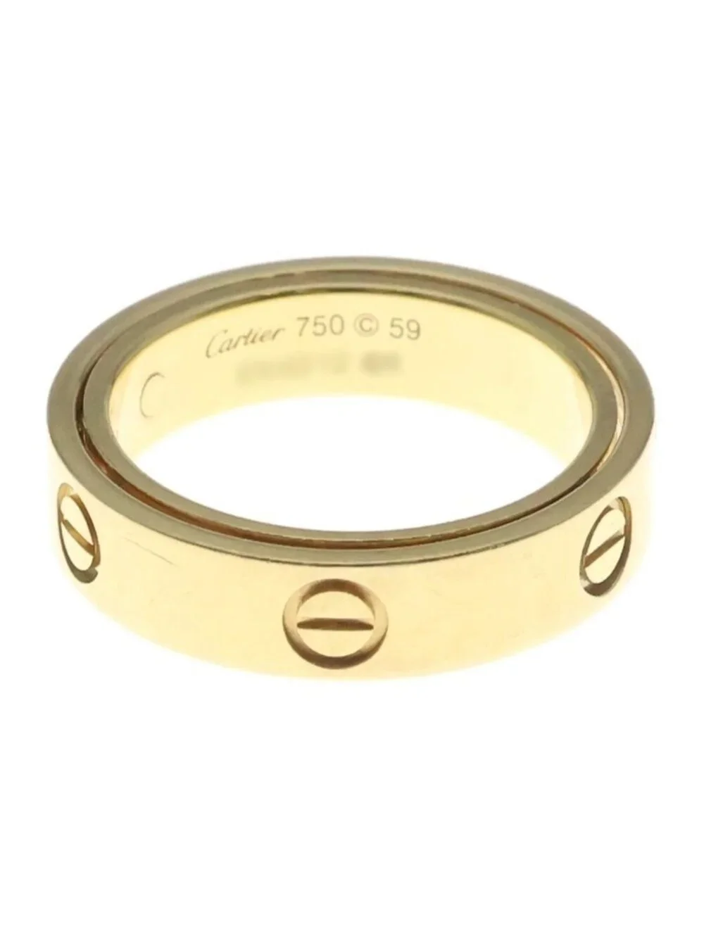 Cartier 18K Yellow Gold Secret Love Ring